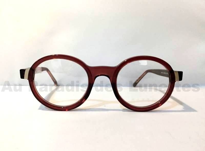 VENTE FLASH : Lunettes de vue Femmes MARNI rondes et bordeaux